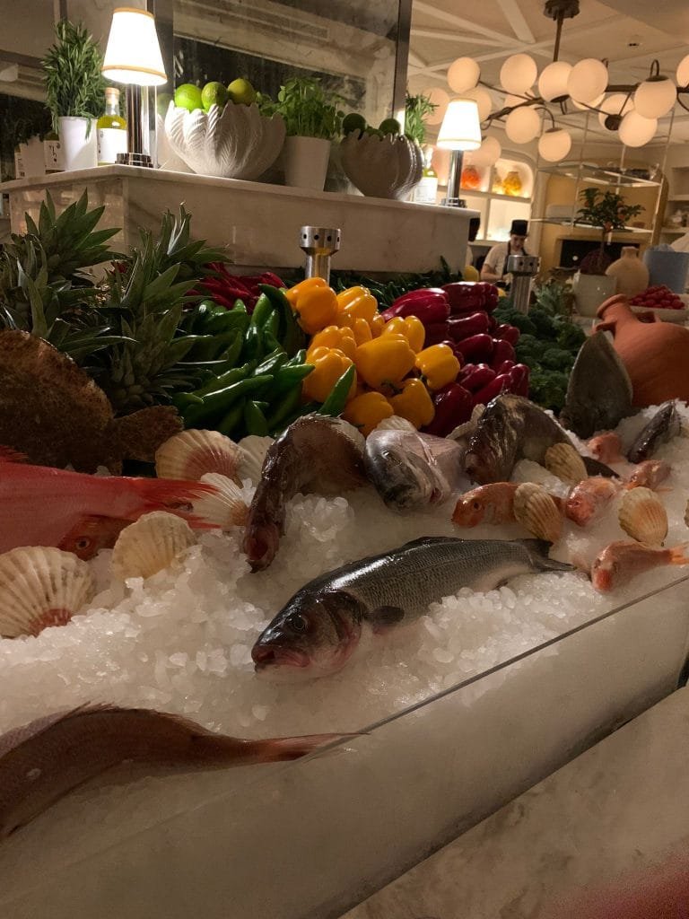 GAIA Marbella fish display